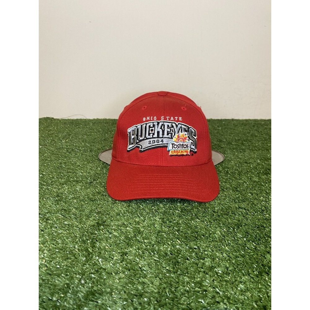 Vintage Headmaster Ohio State Buckeyes 2004 Fiesta Bowl fitted flex fit hat S/M
